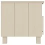 HAMAR TV cabinet solid pine wood honey brown 106x40x40 cm by vidaXL, TV Furniture - Ref: Foro24-340468, Price: 92,25 €, Disco...