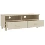 HAMAR TV cabinet solid pine wood honey brown 106x40x40 cm by vidaXL, TV Furniture - Ref: Foro24-340468, Price: 92,25 €, Disco...