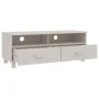 Mueble de TV HAMAR madera maciza de pino blanco 106x40x40 cm de vidaXL, Muebles TV - Ref: Foro24-340469, Precio: 92,53 €, Des...