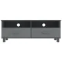 HAMAR TV-Schrank aus massivem Kiefernholz dunkelgrau 106x40x40 cm von vidaXL, TV-Möbel - Ref: Foro24-340470, Preis: 92,34 €, ...