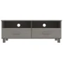 TV-Möbel HAMAR Massivholz Kiefer hellgrau 106x40x40 cm von vidaXL, TV-Möbel - Ref: Foro24-340471, Preis: 92,34 €, Rabatt: %