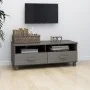 HAMAR TV stand made of solid light gray pine wood 106x40x40 cm by vidaXL, TV Furniture - Ref: Foro24-340471, Price: 92,34 €, ...