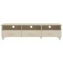 HAMAR TV cabinet solid pine wood honey brown 158x40x40 cm by vidaXL, TV Furniture - Ref: Foro24-340472, Price: 133,33 €, Disc...
