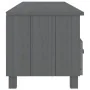 HAMAR TV-Schrank aus massivem dunkelgrauem Kiefernholz 158x40x40 cm von vidaXL, TV-Möbel - Ref: Foro24-340474, Preis: 110,63 ...