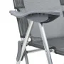 Klappbare Campingstühle mit Fußstütze 2 Stück Textilene grau von vidaXL, Gartenstühle - Ref: Foro24-360145, Preis: 175,05 €, ...