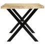 Esstisch aus massivem Mangoholz, 180 x 90 x 76 cm von vidaXL, Küchen- und Esstische - Ref: Foro24-283780, Preis: 427,03 €, Ra...