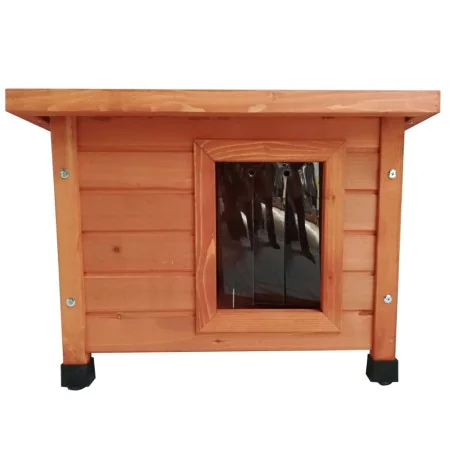 @Pet Außenhaus für Katzen braunes Holz 57x45x43 cm von @Pet, Katzenmöbel - Ref: Foro24-430687, Preis: 71,83 €, Rabatt: %