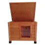@Pet Außenhaus für Katzen braunes Holz 57x45x43 cm von @Pet, Katzenmöbel - Ref: Foro24-430687, Preis: 71,83 €, Rabatt: %