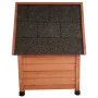 @Pet Außenhaus für Katzen braunes Holz 57x45x43 cm von @Pet, Katzenmöbel - Ref: Foro24-430687, Preis: 71,83 €, Rabatt: %