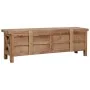 TV cabinet with 3 drawers solid mahogany wood 120x30x40 cm by vidaXL, TV Furniture - Ref: Foro24-283913, Price: 211,13 €, Dis...