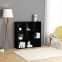 Estantería madera de ingeniería negro 98x29x97,5 cm de vidaXL, Librerías y estanterías - Ref: Foro24-801126, Precio: 75,60 €,...