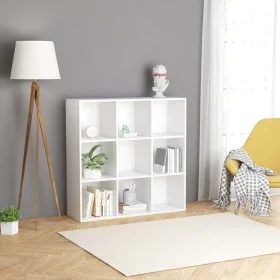 White engineered wood shelf 98x29x97.5 cm by vidaXL, Bookcases and shelves - Ref: Foro24-801125, Price: 78,23 €, Discount: %