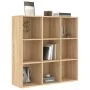 Regal aus Sonoma-Eichenholzwerkstoff, 98 x 29 x 97,5 cm von vidaXL, Bücherregale und Regale - Ref: Foro24-801128, Preis: 90,6...