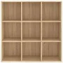 Regal aus Sonoma-Eichenholzwerkstoff, 98 x 29 x 97,5 cm von vidaXL, Bücherregale und Regale - Ref: Foro24-801128, Preis: 90,6...