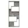 Concrete gray plywood shelf 67x24x161 cm by vidaXL, Bookcases and shelves - Ref: Foro24-801881, Price: 66,74 €, Discount: %