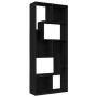 Black plywood bookcase shelf 67x24x161 cm by vidaXL, Bookcases and shelves - Ref: Foro24-801878, Price: 64,93 €, Discount: %