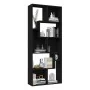 Black plywood bookcase shelf 67x24x161 cm by vidaXL, Bookcases and shelves - Ref: Foro24-801878, Price: 64,93 €, Discount: %