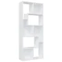 Bücherregal aus weißem Sperrholz, 67 x 24 x 161 cm von vidaXL, Bücherregale und Regale - Ref: Foro24-801877, Preis: 74,37 €, ...
