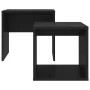 Set von Couchtischen aus schwarzem Sperrholz 48x30x45cm von vidaXL, Couchtisch - Ref: Foro24-802886, Preis: 34,27 €, Rabatt: %