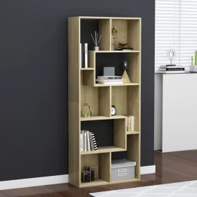 Sonoma oak plywood shelving 67x24x161 cm by vidaXL, Bookcases and shelves - Ref: Foro24-801880, Price: 75,85 €, Discount: %