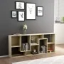 Sonoma oak plywood shelving 67x24x161 cm by vidaXL, Bookcases and shelves - Ref: Foro24-801880, Price: 76,96 €, Discount: %