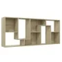 Sonoma oak plywood shelving 67x24x161 cm by vidaXL, Bookcases and shelves - Ref: Foro24-801880, Price: 76,96 €, Discount: %