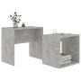 Juego de mesas de centro contrachapada gris hormigón 48x30x45cm de vidaXL, Mesas de centro - Ref: Foro24-802889, Precio: 39,8...
