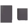 Glossy gray plywood center table set 48x30x45 cm by vidaXL, Coffee table - Ref: Foro24-802893, Price: 30,42 €, Discount: %