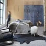 Schwarzer Teppich aus echtem Rindsleder, 150 x 170 cm von vidaXL, Teppiche - Ref: Foro24-284341, Preis: 208,08 €, Rabatt: %