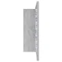 Bathroom mirror cabinet LED light acrylic concrete gray 80x12x45 cm by vidaXL, bathroom vanities - Ref: Foro24-804968, Price:...
