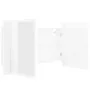 LED bathroom mirror cabinet in glossy white acrylic 80x12x45 cm by vidaXL, bathroom vanities - Ref: Foro24-804969, Price: 67,...