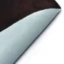 Schwarzer Teppich aus echtem Rindsleder, 150 x 170 cm von vidaXL, Teppiche - Ref: Foro24-284341, Preis: 208,08 €, Rabatt: %
