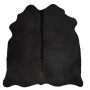 Schwarzer Teppich aus echtem Rindsleder, 150 x 170 cm von vidaXL, Teppiche - Ref: Foro24-284341, Preis: 208,08 €, Rabatt: %
