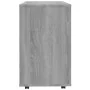 Mesa auxiliar madera contrachapada gris Sonoma 70x35x55 cm de vidaXL, Mesas auxiliares - Ref: Foro24-815106, Precio: 46,46 €,...