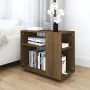 Side table made of brown oak plywood, measuring 70x35x55 cm. by vidaXL, Side tables - Ref: Foro24-815107, Price: 48,61 €, Dis...