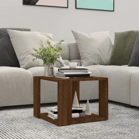 Brown oak plywood coffee table 40x40x30 cm by vidaXL, Coffee table - Ref: Foro24-815170, Price: 30,67 €, Discount: %