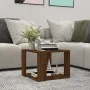 Mesa de centro madera contrachapada roble marrón 40x40x30 cm de vidaXL, Mesas de centro - Ref: Foro24-815170, Precio: 30,93 €...