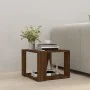 Mesa de centro madera contrachapada roble marrón 40x40x30 cm de vidaXL, Mesas de centro - Ref: Foro24-815170, Precio: 30,93 €...