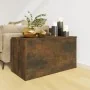 Smoked oak plywood storage trunk 84x42x46 cm by vidaXL, Toy chests - Ref: Foro24-815192, Price: 60,94 €, Discount: %
