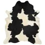 Alfombra de piel de vaca real negro y blanco 150x170 cm de vidaXL, Alfombras - Ref: Foro24-284343, Precio: 203,91 €, Descuent...