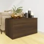 Oak brown plywood storage trunk 84x42x46cm by vidaXL, Toy chests - Ref: Foro24-815194, Price: 57,98 €, Discount: %