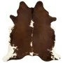 Brauner und weißer Teppich aus echtem Rindsleder, 150 x 170 cm von vidaXL, Teppiche - Ref: Foro24-284344, Preis: 277,66 €, Ra...