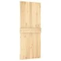 Sliding door with solid pine wood fittings 85x210 cm by vidaXL, Doors - Ref: Foro24-3203171, Price: 199,57 €, Discount: %