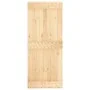 Puerta corredera con herrajes madera maciza de pino 85x210 cm von vidaXL, Türen - Ref: Foro24-3203163, Preis: 173,66 €, Rabat...