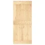 Puerta corredera con herrajes madera maciza de pino 90x210 cm de vidaXL, Puertas - Ref: Foro24-3203164, Precio: 195,71 €, Des...