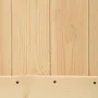 Puerta corredera con herrajes madera maciza de pino 90x210 cm de vidaXL, Puertas - Ref: Foro24-3203164, Precio: 195,71 €, Des...