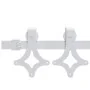 Puerta corredera con herrajes madera maciza de pino 70x210 cm de vidaXL, Puertas - Ref: Foro24-3203169, Precio: 176,16 €, Des...