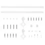 Puerta corredera con herrajes madera maciza de pino 80x210 cm de vidaXL, Puertas - Ref: Foro24-3203166, Precio: 201,80 €, Des...