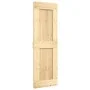 Puerta corredera con herrajes madera maciza de pino 70x210 cm de vidaXL, Puertas - Ref: Foro24-3203165, Precio: 178,97 €, Des...