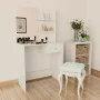 White engineered wood dressing table 75x40x141 cm by vidaXL, Bedroom Dressers - Ref: Foro24-244861, Price: 86,65 €, Discount: %